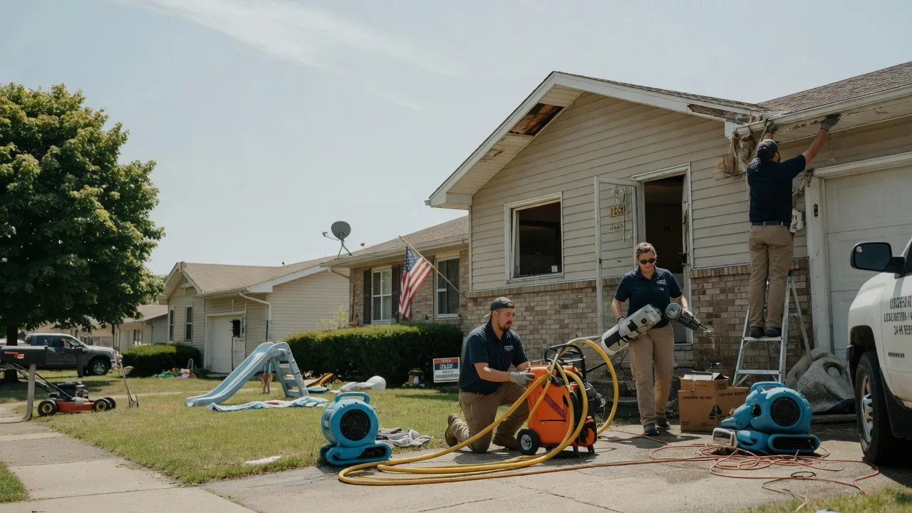 Water Damage Restoration in Rufe, OK near me